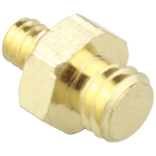 CAMVATE Double Male Thread Adapter with Hex Nut