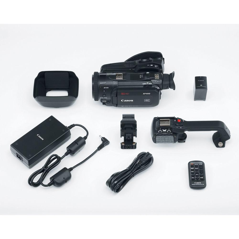 Canon XF400 UHD 4K60 Camcorder with Dual-Pixel Autofocus