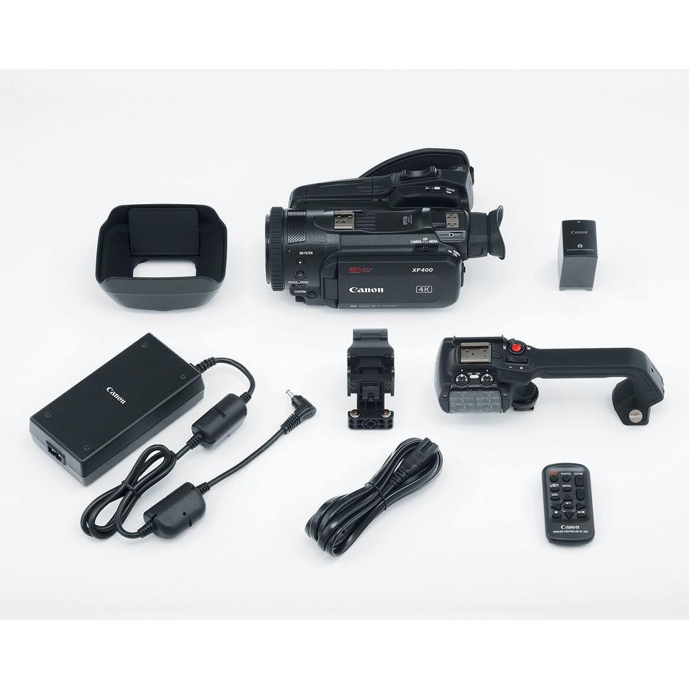 Canon XF400 UHD 4K60 Camcorder with Dual-Pixel Autofocus