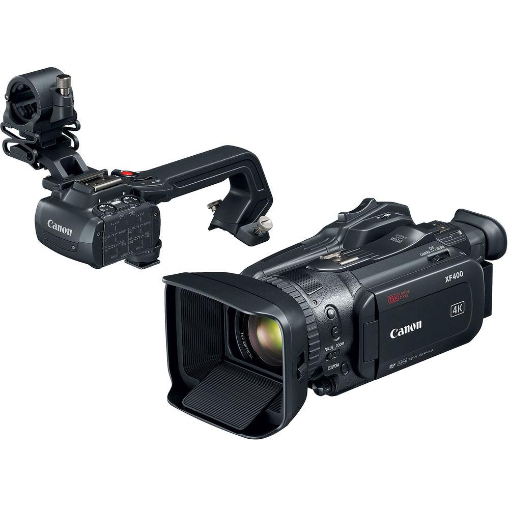 Canon XF400 UHD 4K60 Camcorder with Dual-Pixel Autofocus