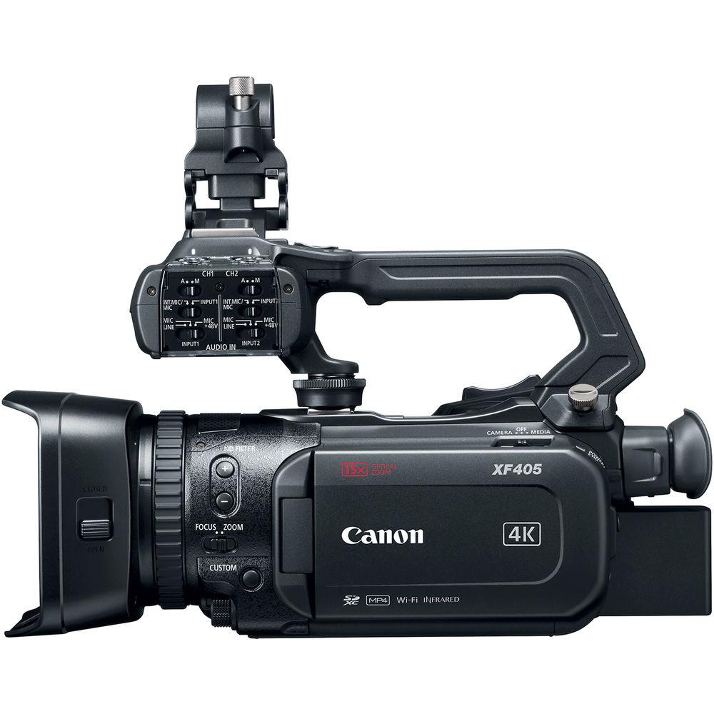 Canon XF405 UHD 4K60 Camcorder with Dual-Pixel Autofocus