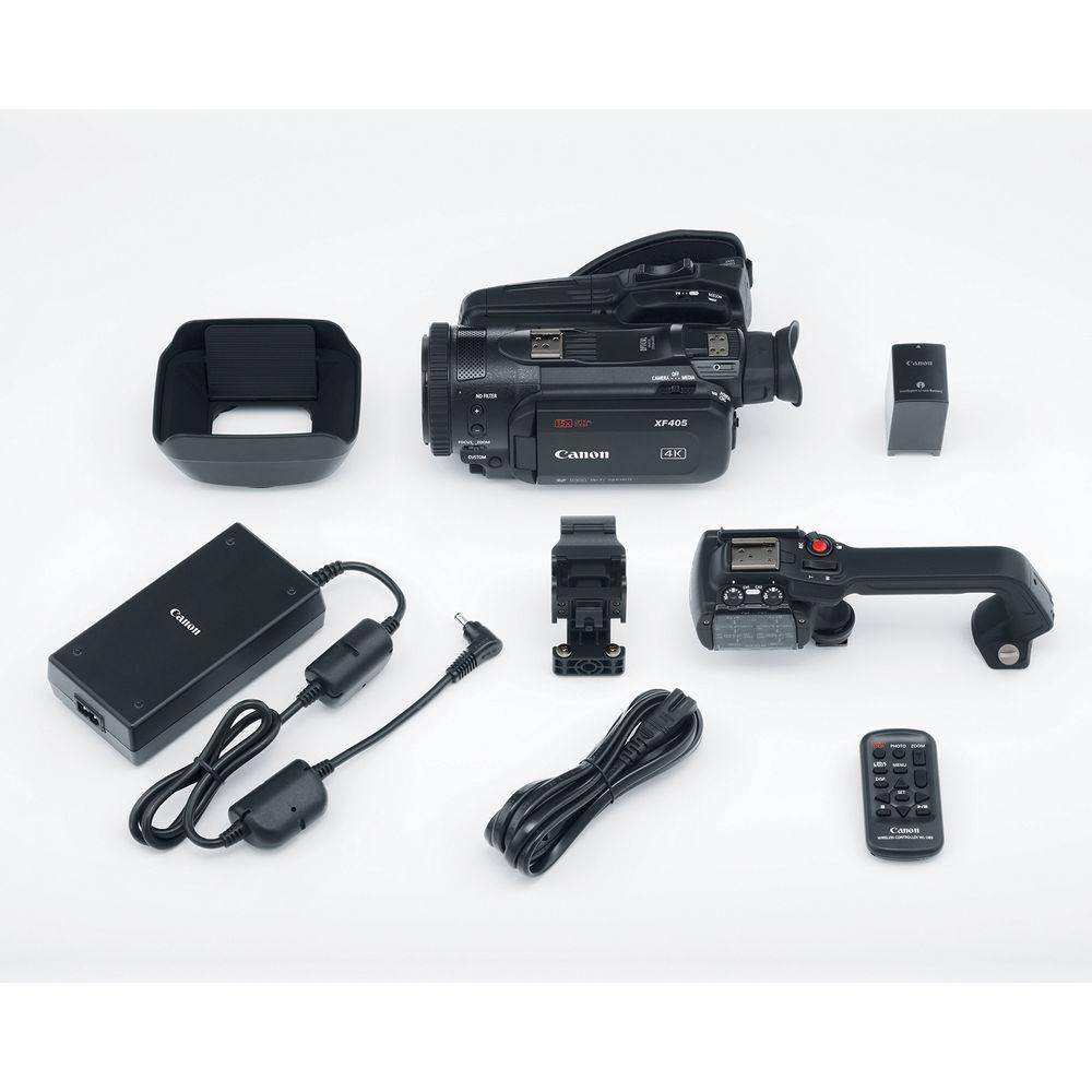 Canon XF405 UHD 4K60 Camcorder with Dual-Pixel Autofocus