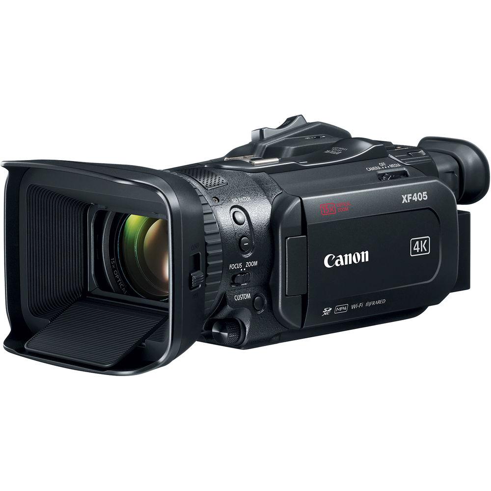 Canon XF405 UHD 4K60 Camcorder with Dual-Pixel Autofocus