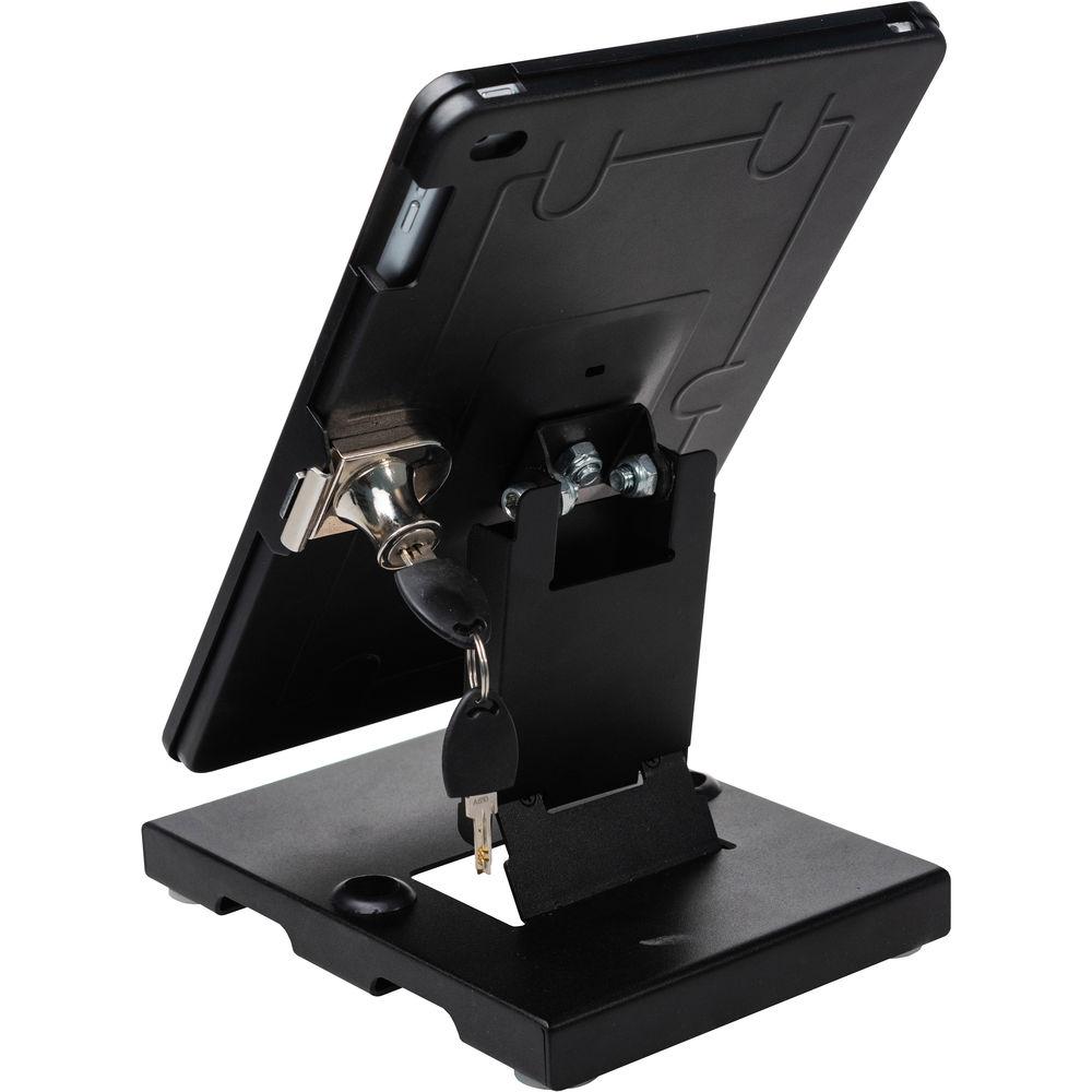 CTA Digital Flat-Folding Tabletop Security Stand for Apple iPad , 9.7" iPad Pro, and iPad Air