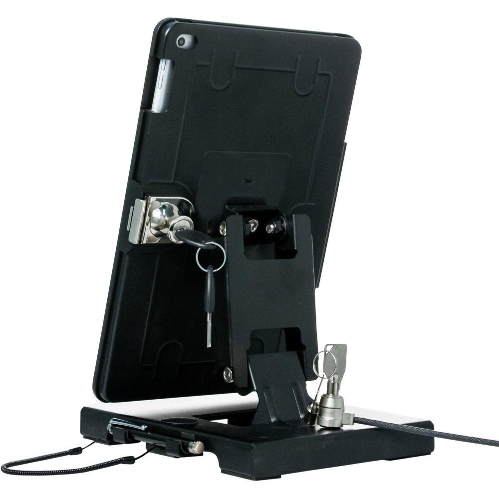 CTA Digital Flat-Folding Tabletop Security Stand for Apple iPad , 9.7" iPad Pro, and iPad Air