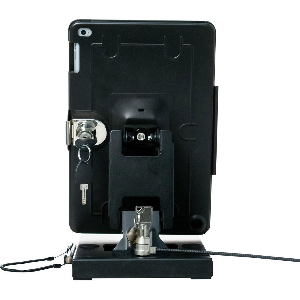 CTA Digital Flat-Folding Tabletop Security Stand for Apple iPad , 9.7" iPad Pro, and iPad Air