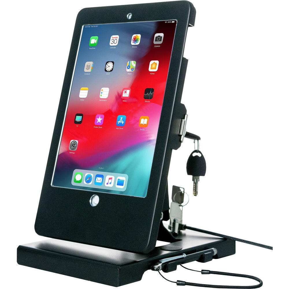 CTA Digital Flat-Folding Tabletop Security Stand for Apple iPad , 9.7" iPad Pro, and iPad Air