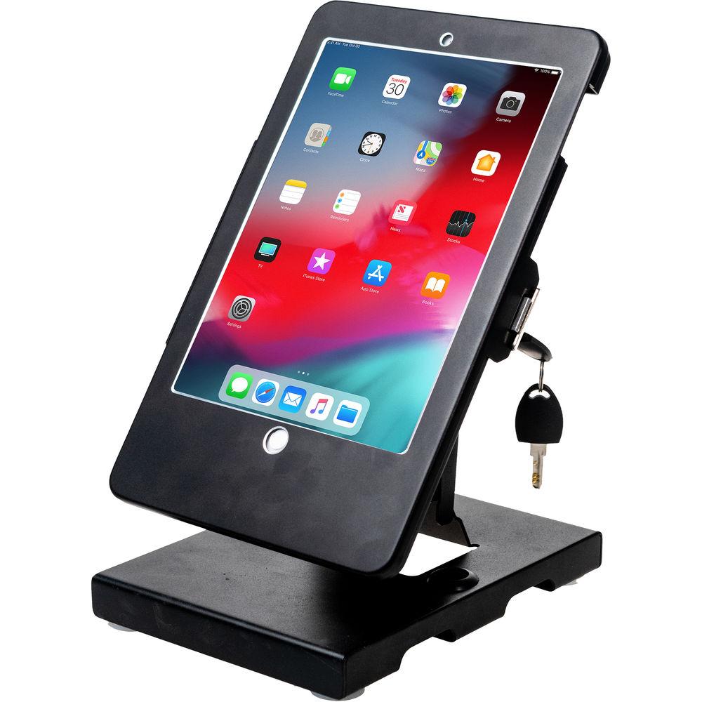 CTA Digital Flat-Folding Tabletop Security Stand for Apple iPad , 9.7" iPad Pro, and iPad Air