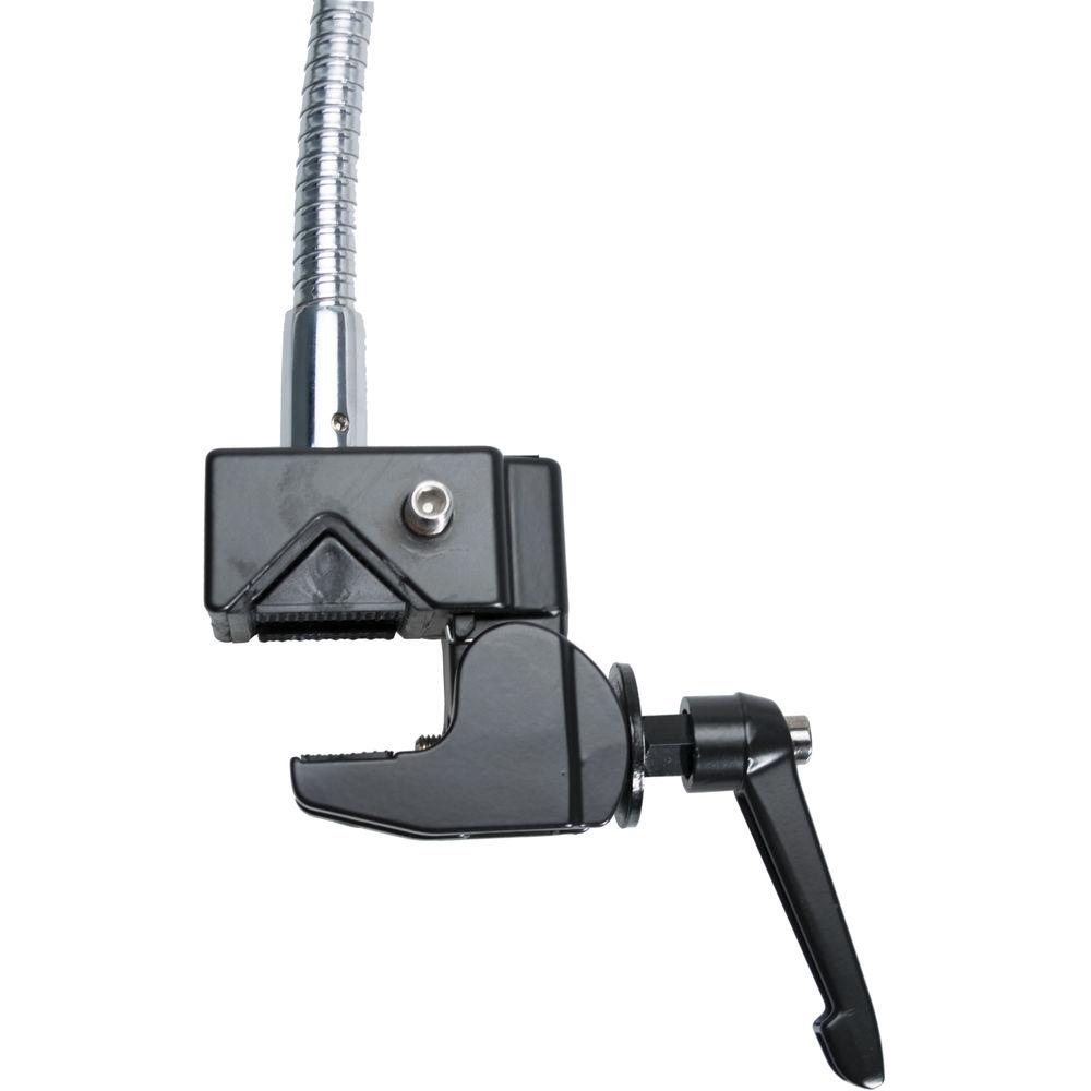 CTA Digital Heavy-Duty Security Gooseneck Clamp Stand for 7-13" Tablets