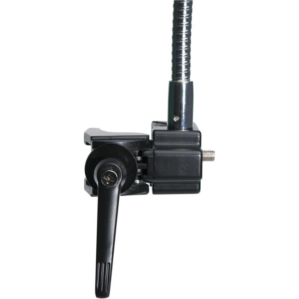 CTA Digital Heavy-Duty Security Gooseneck Clamp Stand for 7-13" Tablets