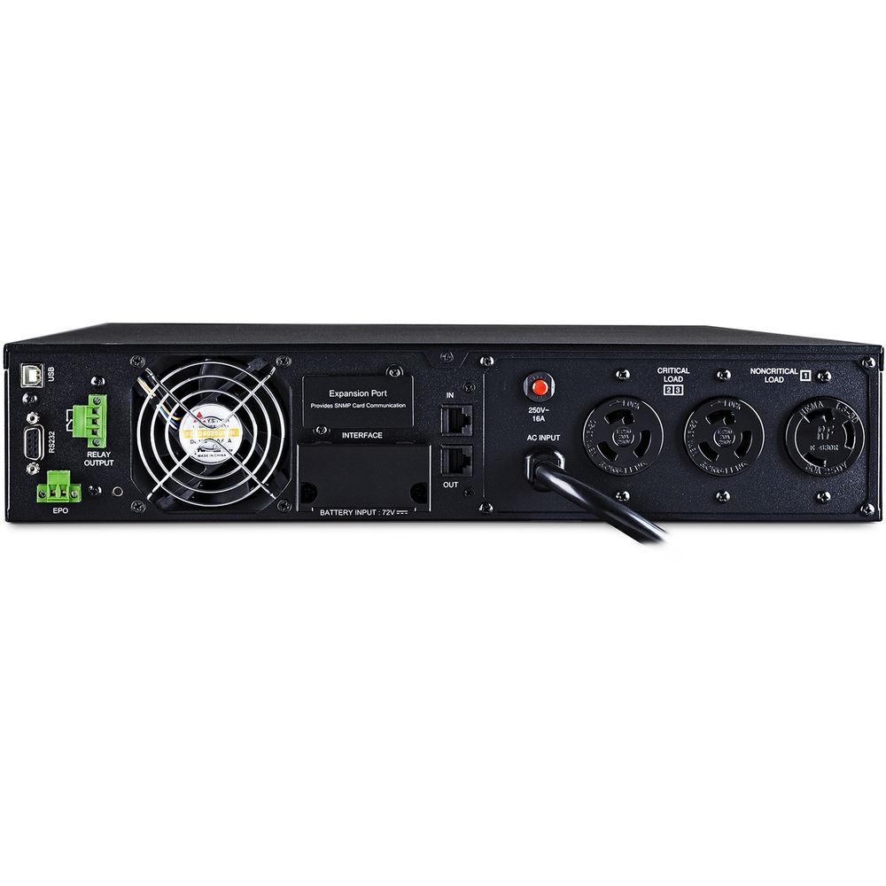 CyberPower 3000VA Rack Tower UPS with Double Conversion Topology