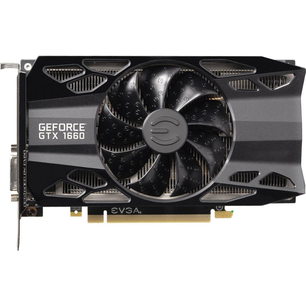 EVGA GeForce GTX 1660 XC Black Gaming Graphics Card