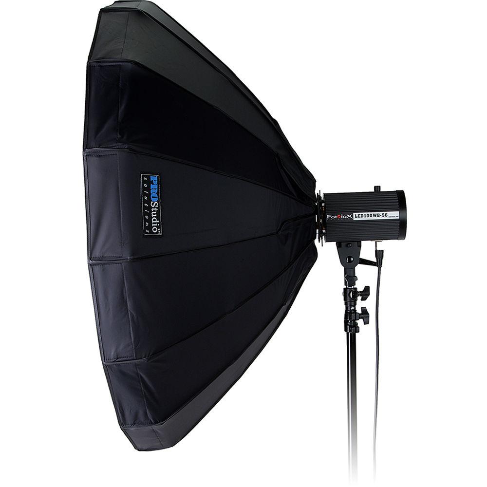 FotodioX EZ-Pro Foldable Beauty Dish Softbox Combo for Broncolor Pulso Flash Heads