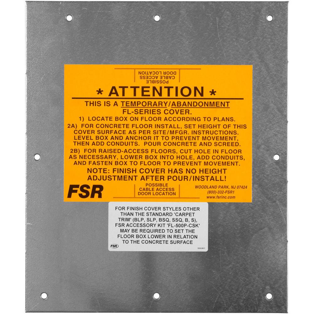 FSR FL-640P Floor Box