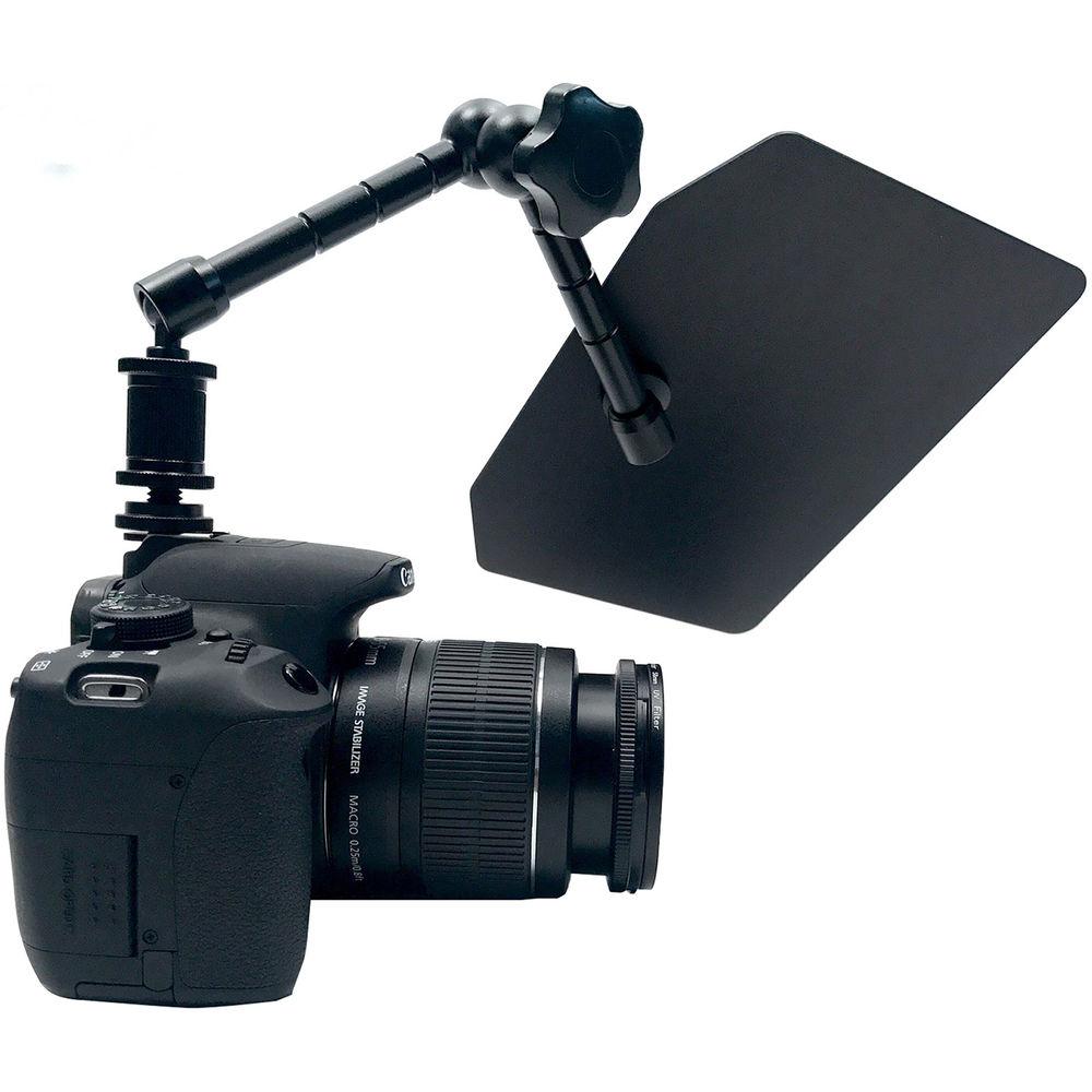 Glide Gear Camera Lens Shade with 11" Articulating Arm