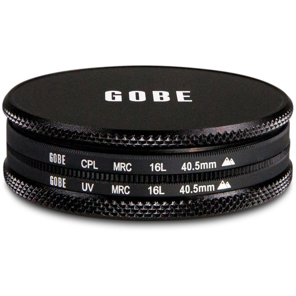 Gobe 40.5mm The Duet 2Peak UV and Circular Polarizer Filter Kit