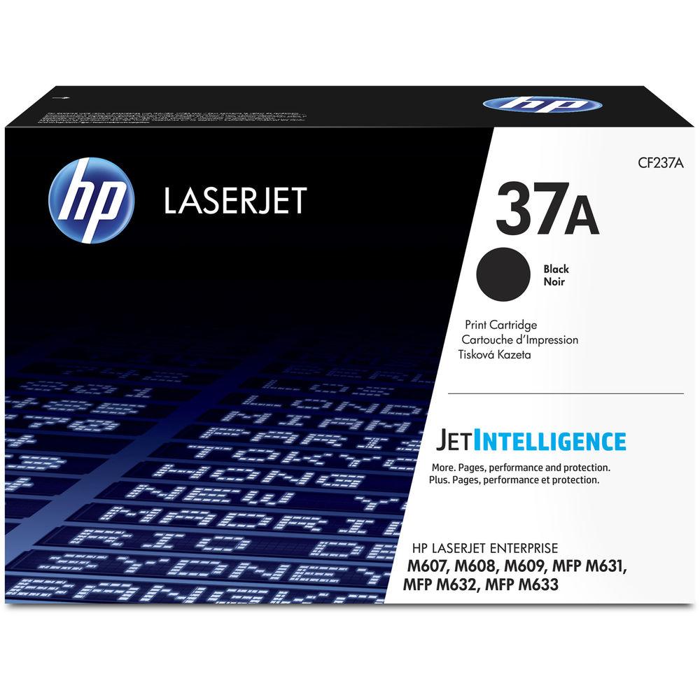 HP 37A LaserJet Enterprise Black Toner Cartridge