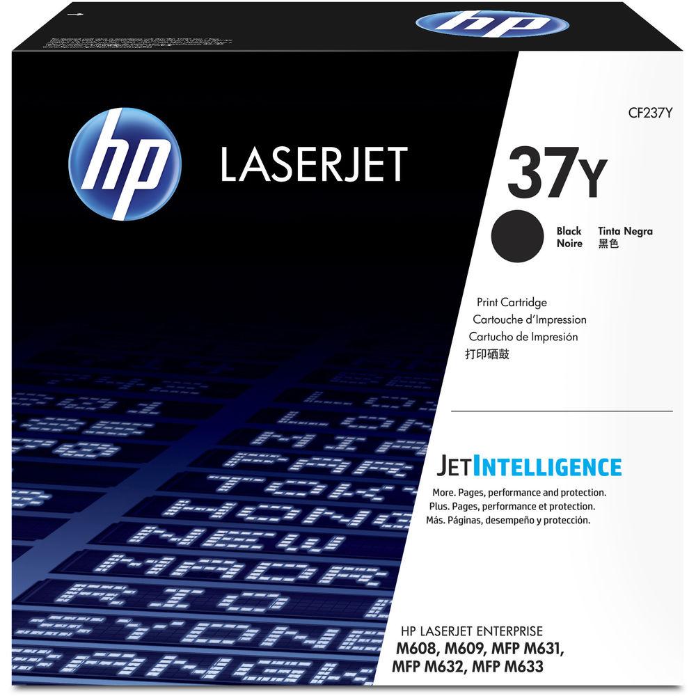 HP 37Y Extra High Yield LaserJet Enterprise Black Toner Cartridge