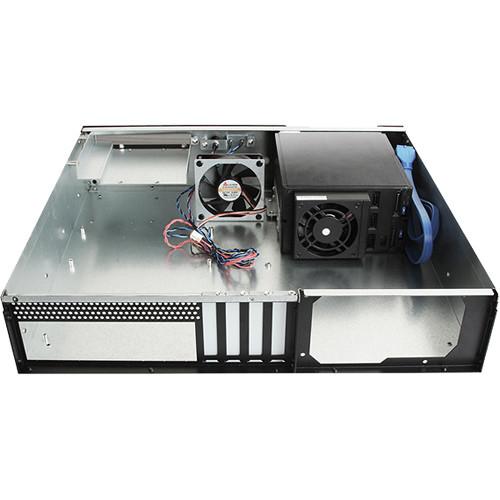 iStarUSA D-230HN-DT 2U Compact 3 x 3.5" Bay Trayless Hotswap microATX Desktop Chassis