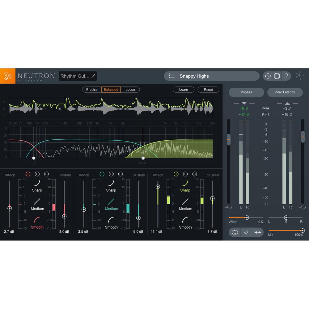 iZotope Neutron 2 Advanced - Mixing Software with Track Assistant