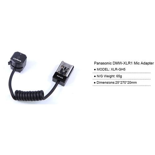 LanParte Cable Adapter for Panasonic DMW-XLR1 Microphone Adapter