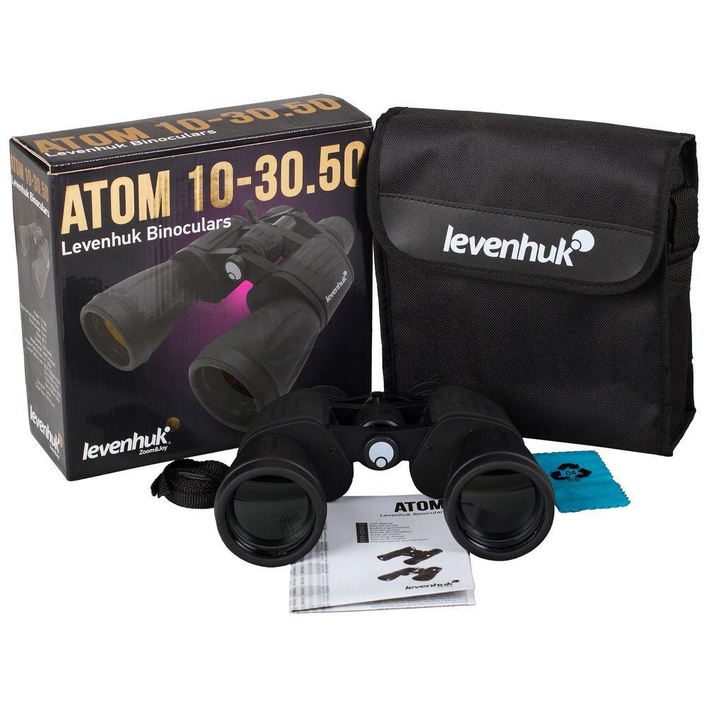 Levenhuk 10-30x50 Atom Binocular