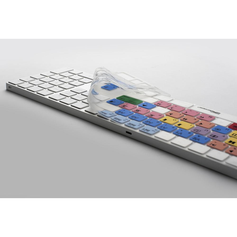 LogicKeyboard Avid Media Composer Cover for Apple Magic Keyboard with Numeric Keypad
