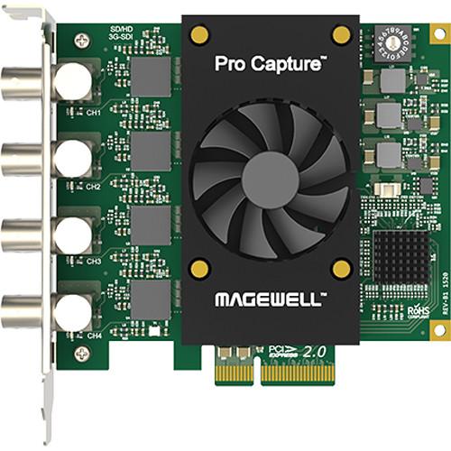 Magewell 2-Channel Pro Capture SDI Plus 4K Card LP