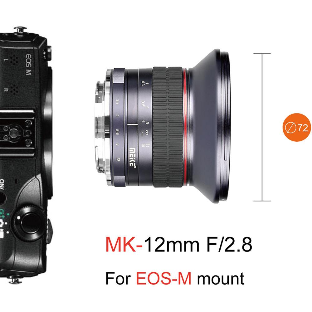 Meike MK-12mm f 2.8 Lens for Canon EF-M