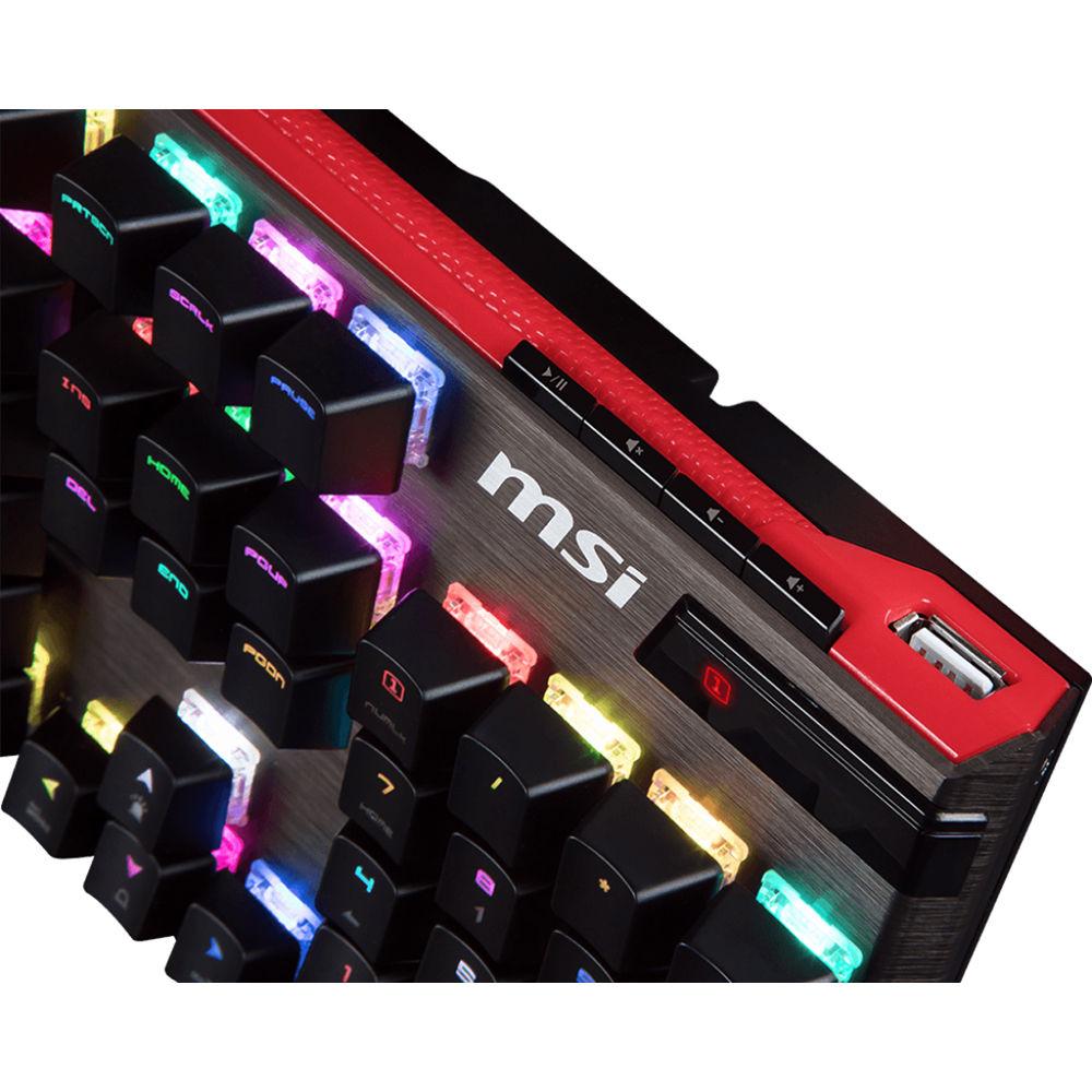 MSI Vigor GK80 Backlit Mechanical Keyboard