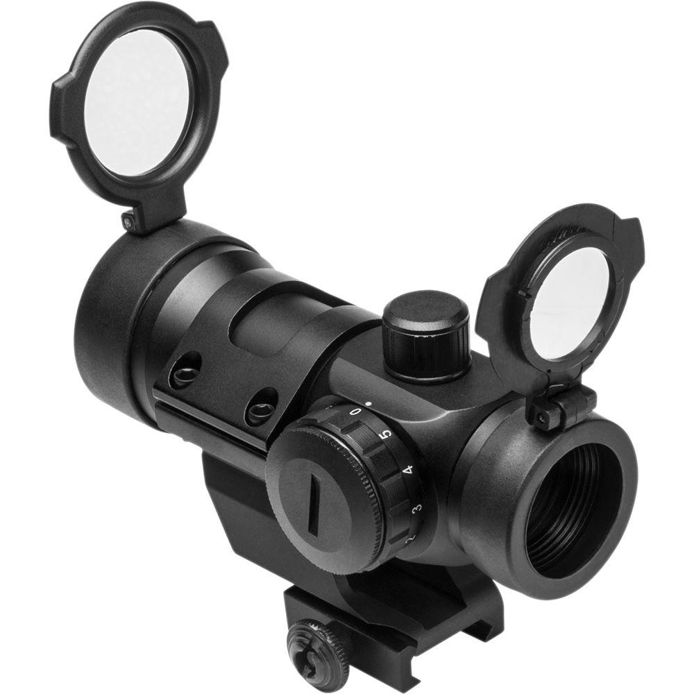 NcSTAR 1x30 Red Green Reflex Sight with Cantilever Rail Mount