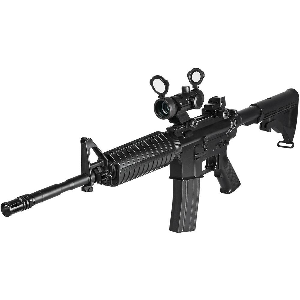 NcSTAR 1x30 Red Green Reflex Sight with Cantilever Rail Mount