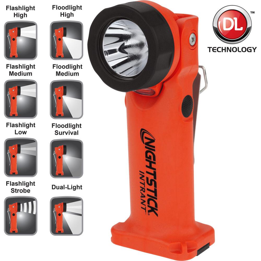 Nightstick XPP-5566RX INTRANT Intrinsically Safe Permissible Dual-Light Right-Angle LED Light