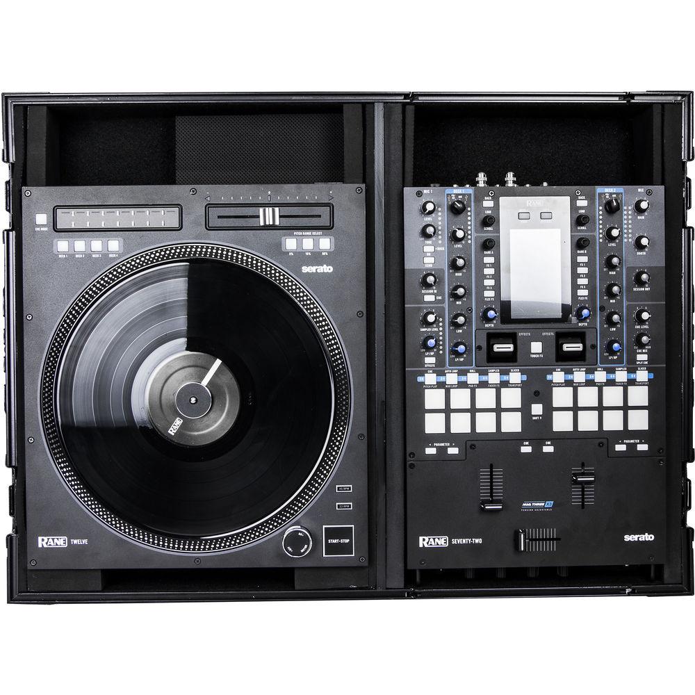 Odyssey Innovative Designs Black Label Compact Battle Coffin for Rane Seventy-Two and Twelve Controller