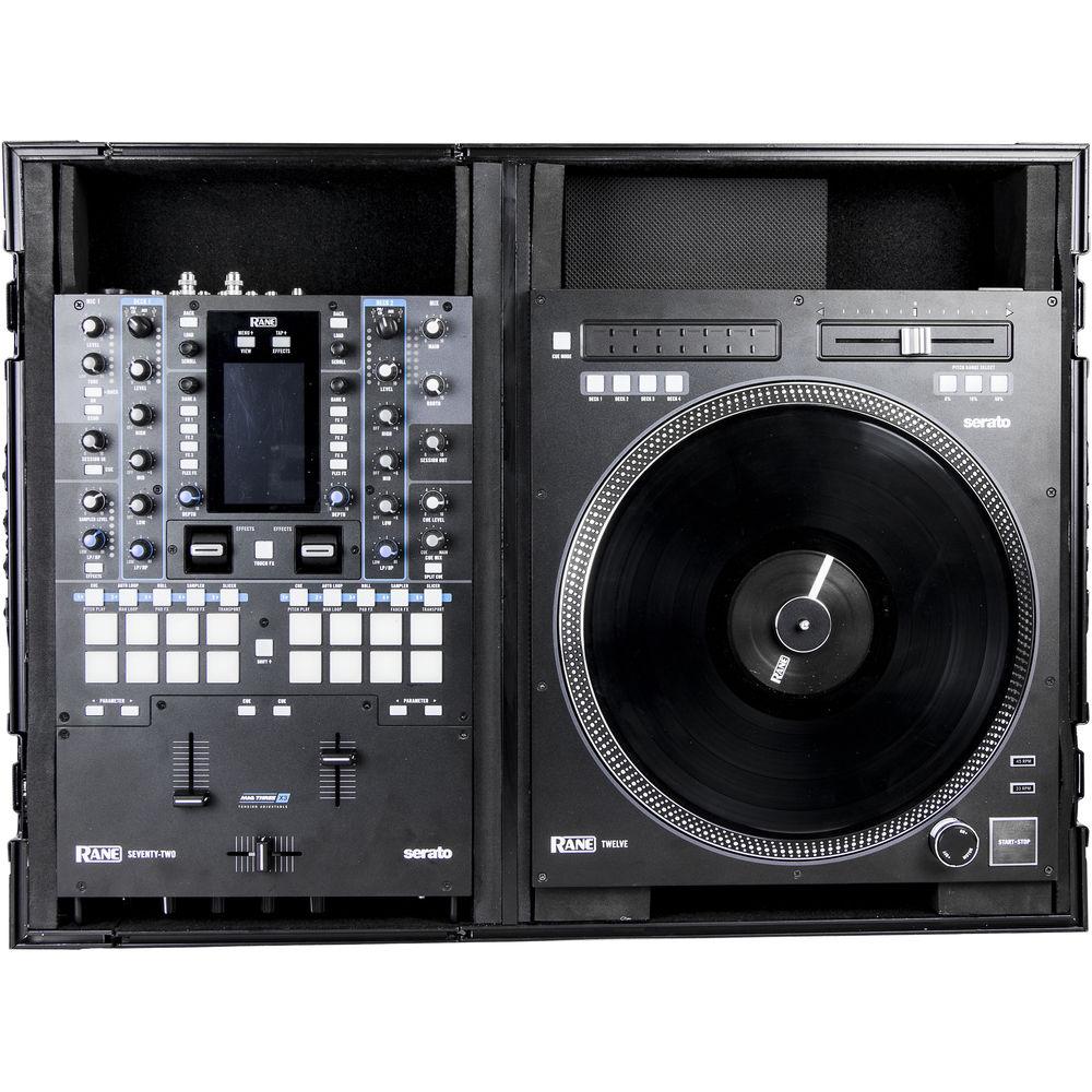 Odyssey Innovative Designs Black Label Compact Battle Coffin for Rane Seventy-Two and Twelve Controller