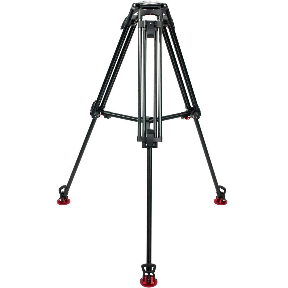 OZEN 75AL2HD 75mm Aluminum Tripod & Agile 6S Fluid Head System