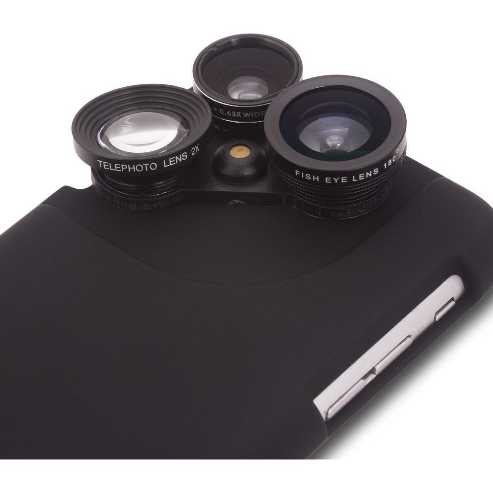 Padcaster Four-in-One Lens Case for iPhone 7 8