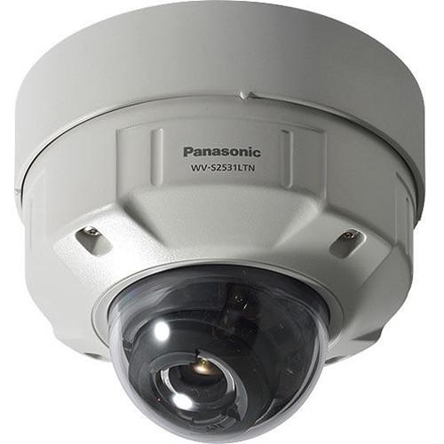 Panasonic WV-S2531LTN 1080p Outdoor Vandal-Resistant Network Dome Camera with 9-21mm Lens