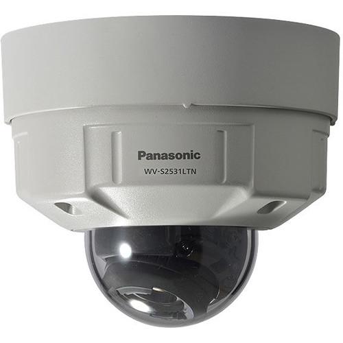 Panasonic WV-S2531LTN 1080p Outdoor Vandal-Resistant Network Dome Camera with 9-21mm Lens