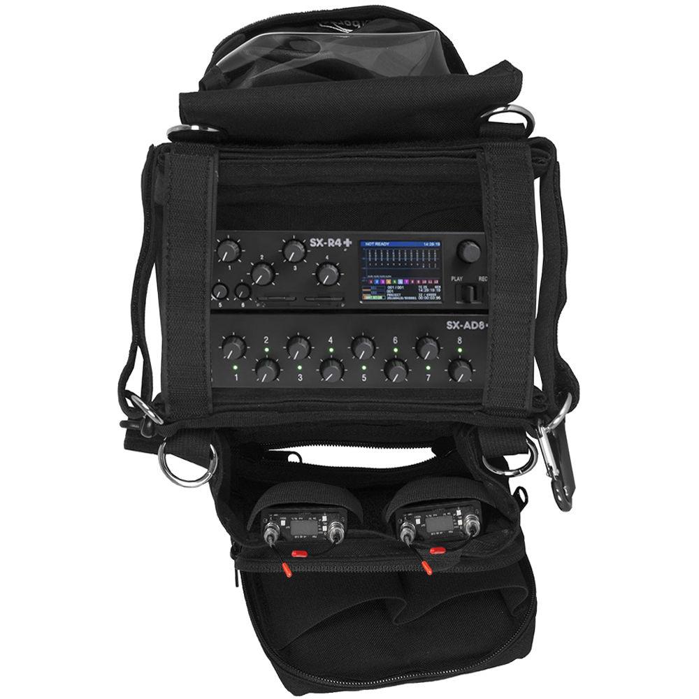 Porta Brace Audio Organizer Case for Sonosax SX-R4 and SX-AD8