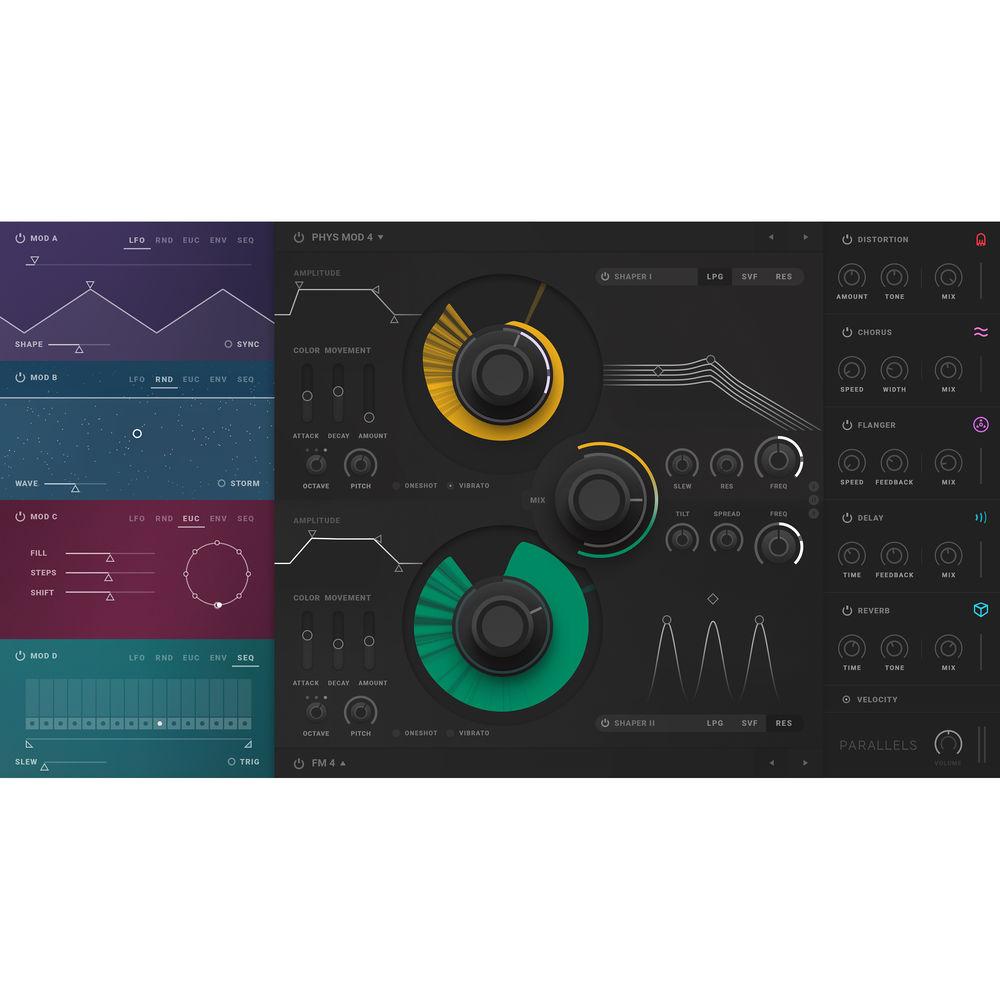 Softube Parallels - Dual Granular-Source Synthesizer Plug-In