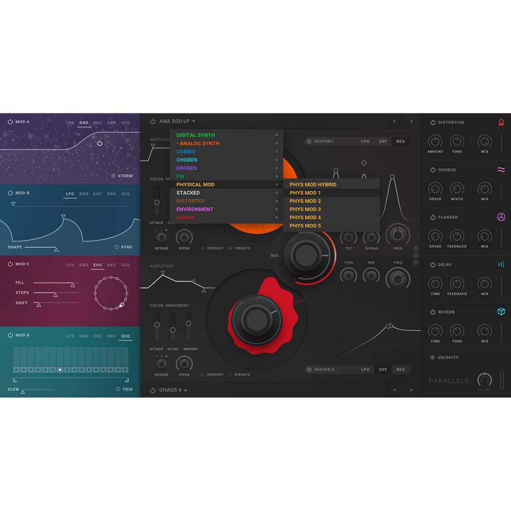 Softube Parallels - Dual Granular-Source Synthesizer Plug-In