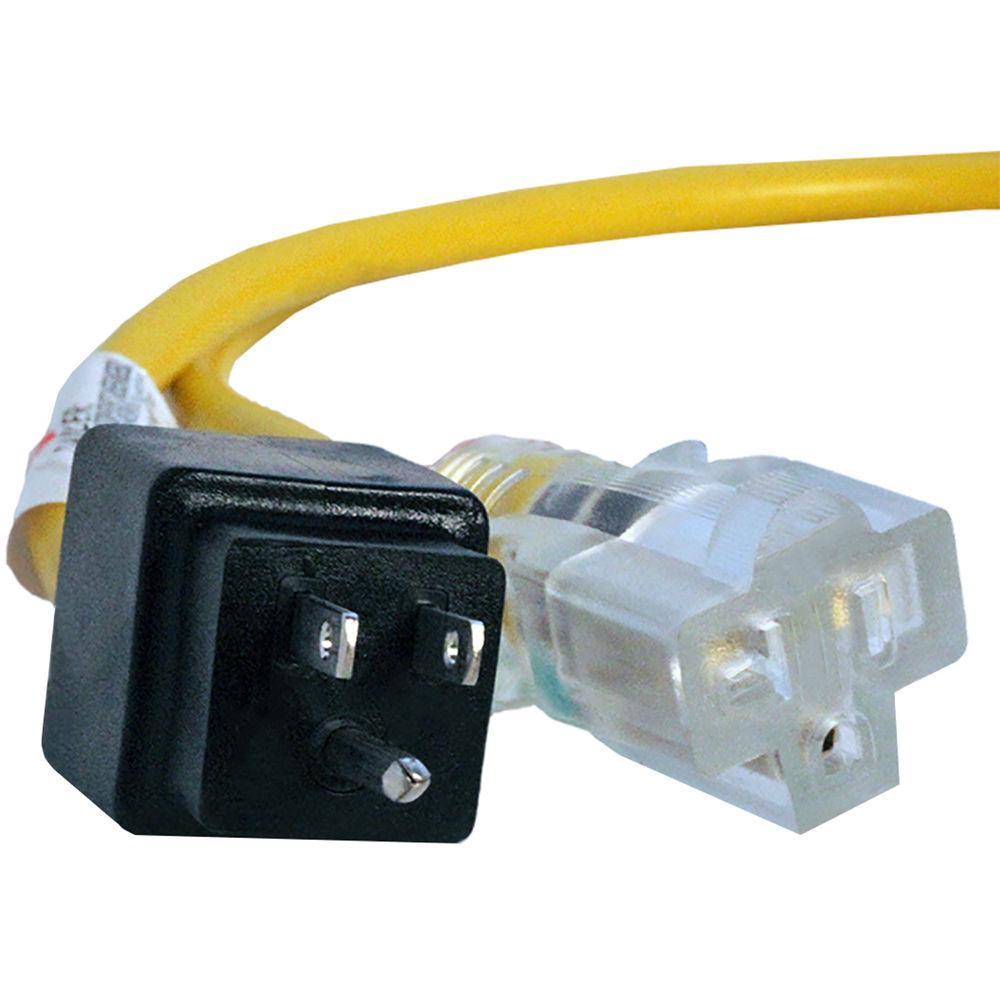 Stage Ninja 12-AWG 1-Outlet Retractable Power Reel with LED Power Indicator and Circuit Breaker