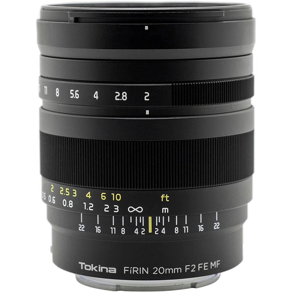 Tokina FiRIN 20mm f 2 FE MF Lens for Sony E
