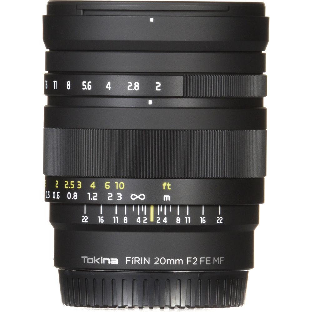 Tokina FiRIN 20mm f 2 FE MF Lens for Sony E