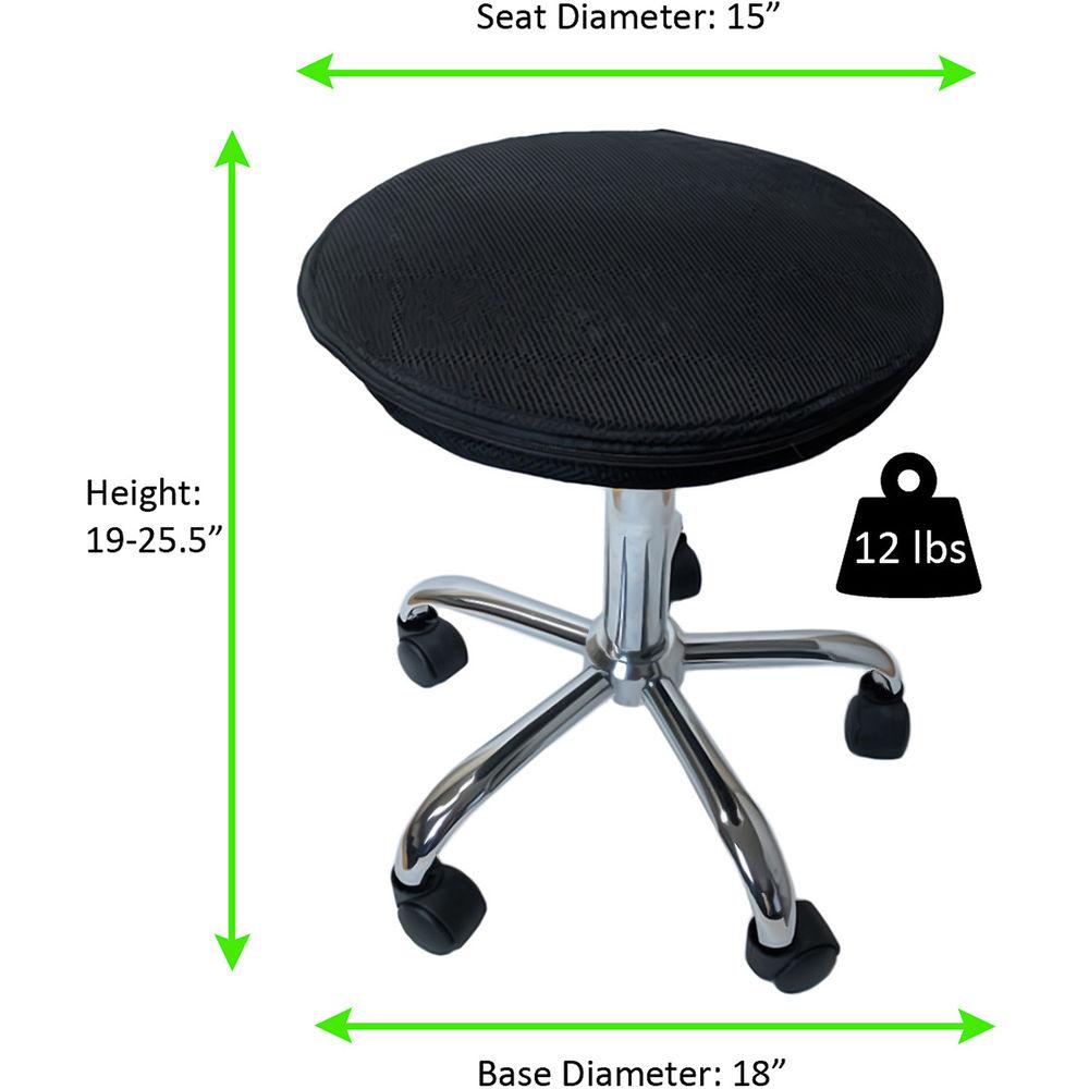 Uncaged Ergonomics Wobble Stool Air Rolling Balance Chair