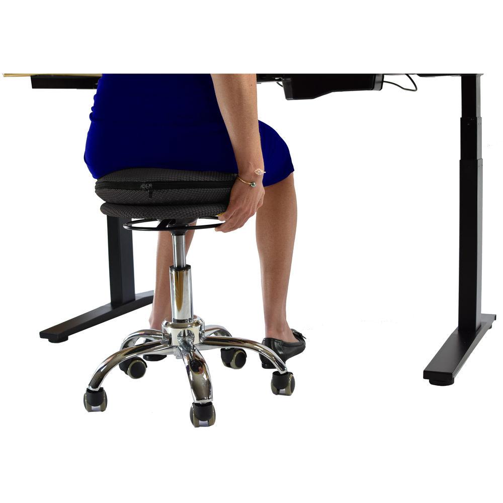 Uncaged Ergonomics Wobble Stool Air Rolling Balance Chair