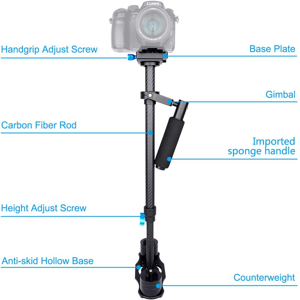 YELANGU Handheld DSLR Camera Stabilizer