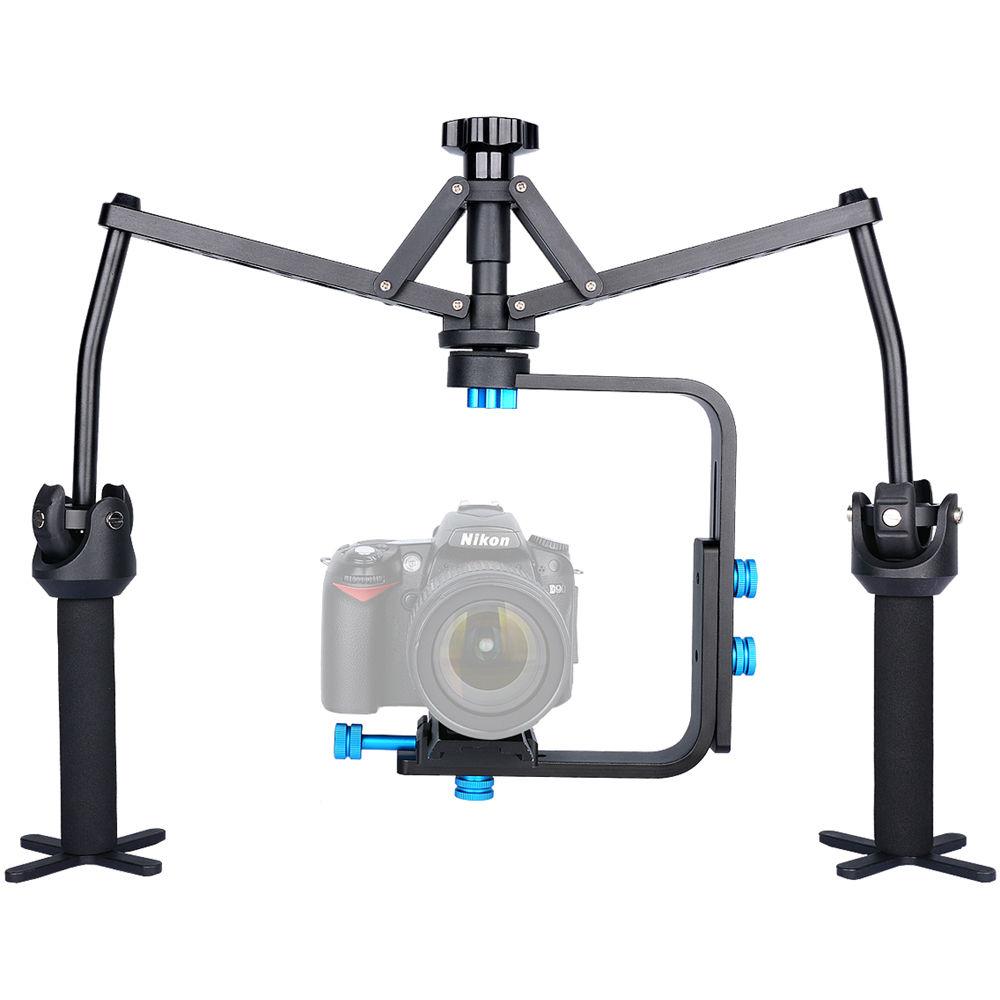 YELANGU S1 Professional Foldable Handheld Spider Stabilizer For DSLR Camera