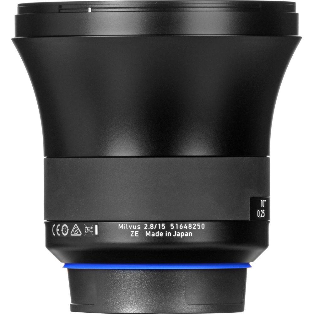 ZEISS Milvus 15mm f 2.8 ZE Lens for Canon EF
